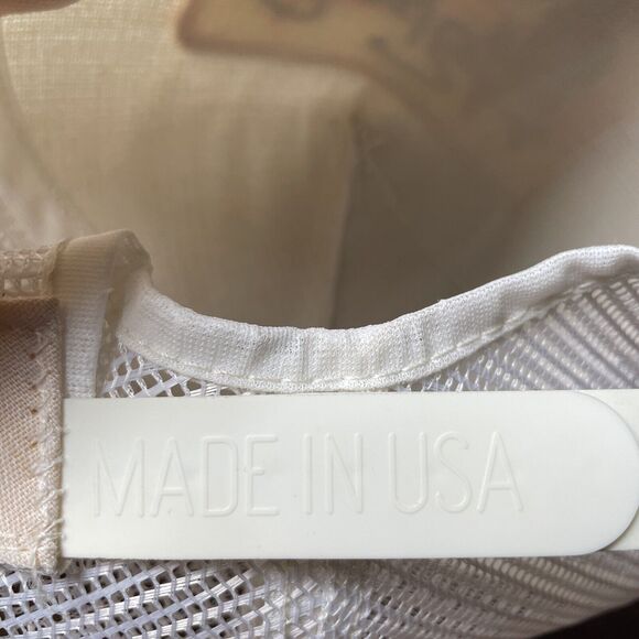 Vintage Geoff Bodine Three Stripe Trucker Hat Mesh Snapback Levi Garrett Racing - Picture 7 of 7